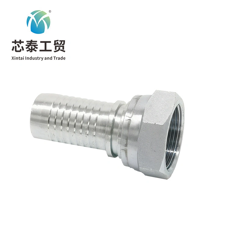 Bend SAE Hydraulic Flange Hose Fitting with High Pressure 20111 Metric Female Seal Supplier Pipe Fitting Ningbo ODM OEM