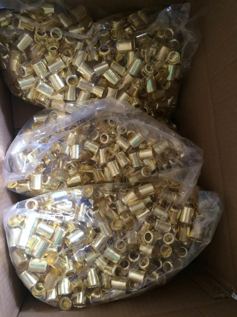 Brass Hose Ferrule for Low Pressure Rubber Hose, Copper Ferrule