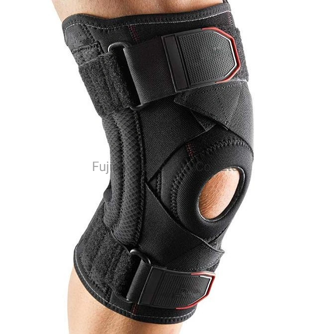 Neoprene Knee Support Braces Adjustable Sport Knee Guards with 4 Springs