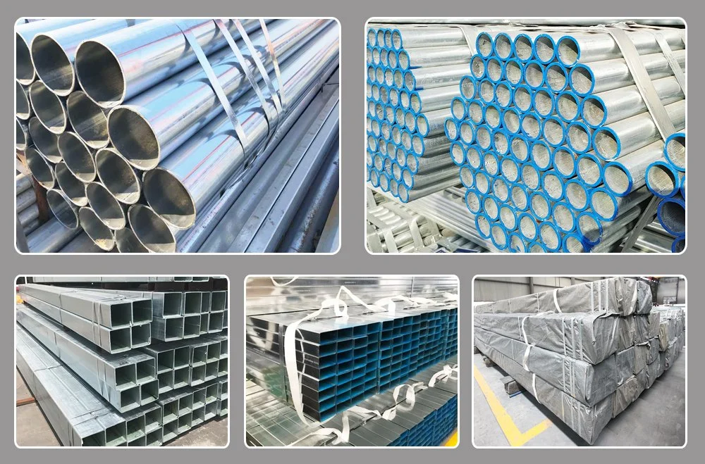 Factory Directly Sale 20mm 50mm 100mm 150mm 200mm 219mm Outer Diameter Galvanized Steel Pipe for Coal Mine