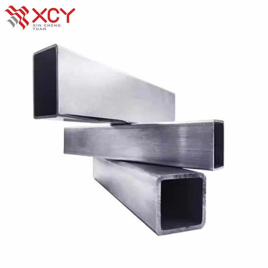 ERW の低炭素の質の長方形の鋼管 ERW 25*50 前中空セクションのトンあたりの鉄の価格